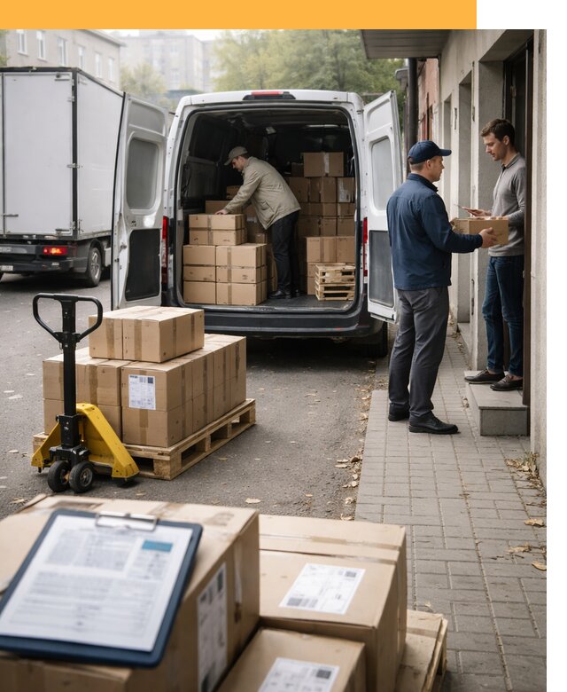 Доставка грузов от двери до двери с таможней от 47367 руб.