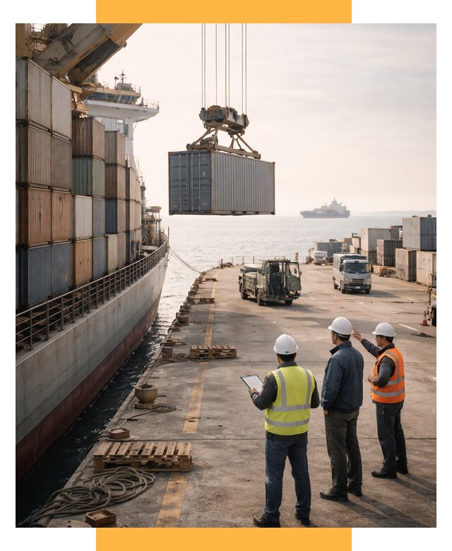 Морские перевозки грузов по миру от 47367 р. | СетСервис-Дмд