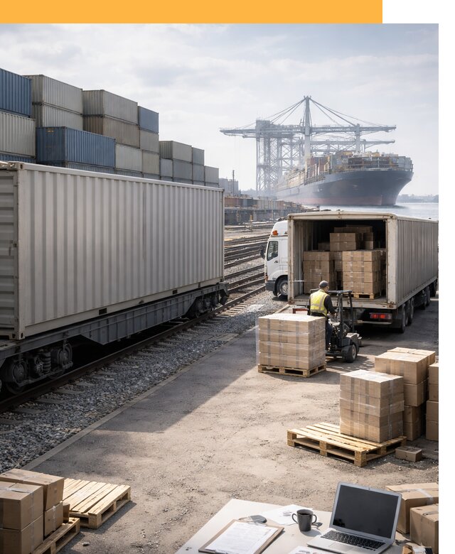 Мультимодальные перевозки грузов по миру от 47367 руб