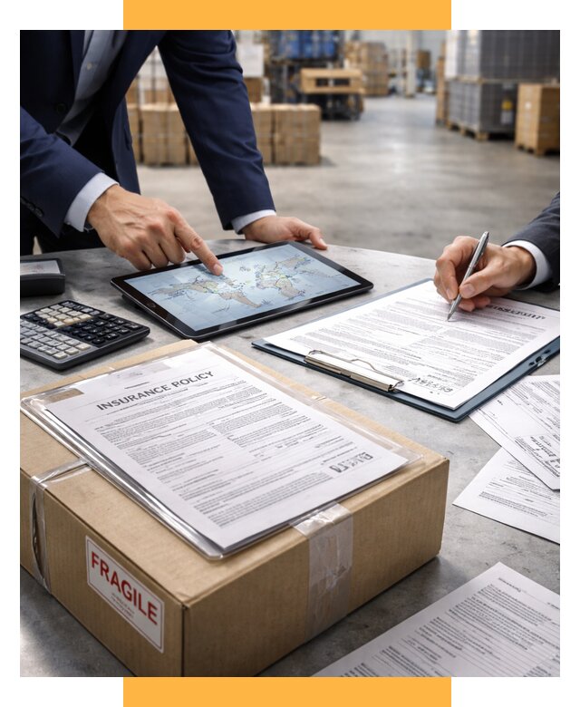 Страхование международных грузов от 3684 р. | СетСервис-Дмд