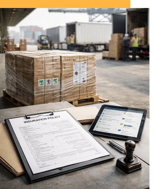 Страхование международных грузов от 3684 руб, полная защита