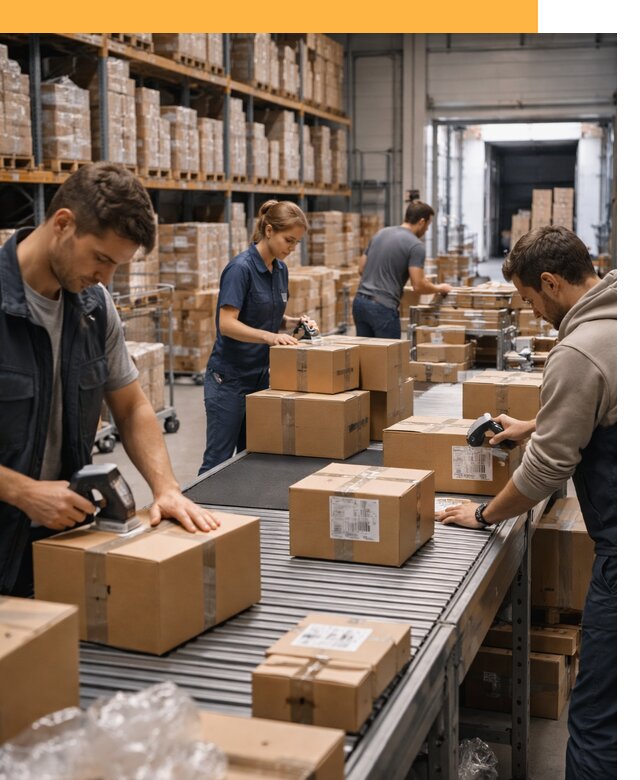 Доставка товаров для маркетплейсов от двери до склада от 7895