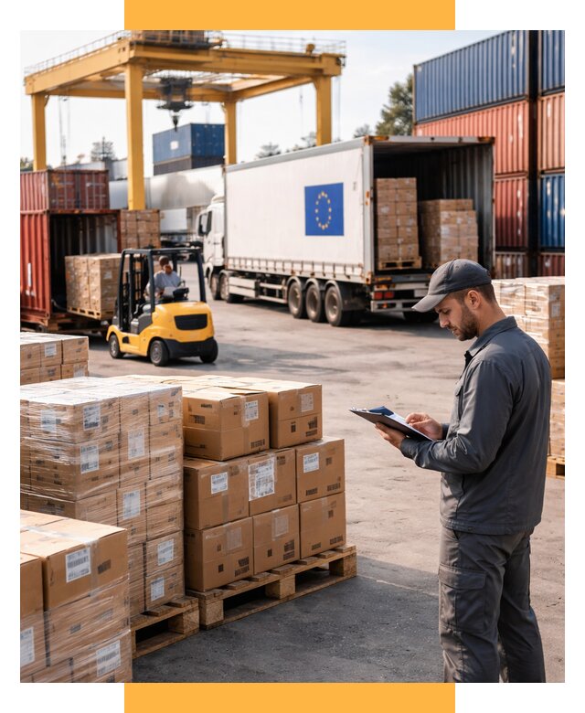 Доставка грузов из Европы от 12631 р., логистика СетСервис-Дмд