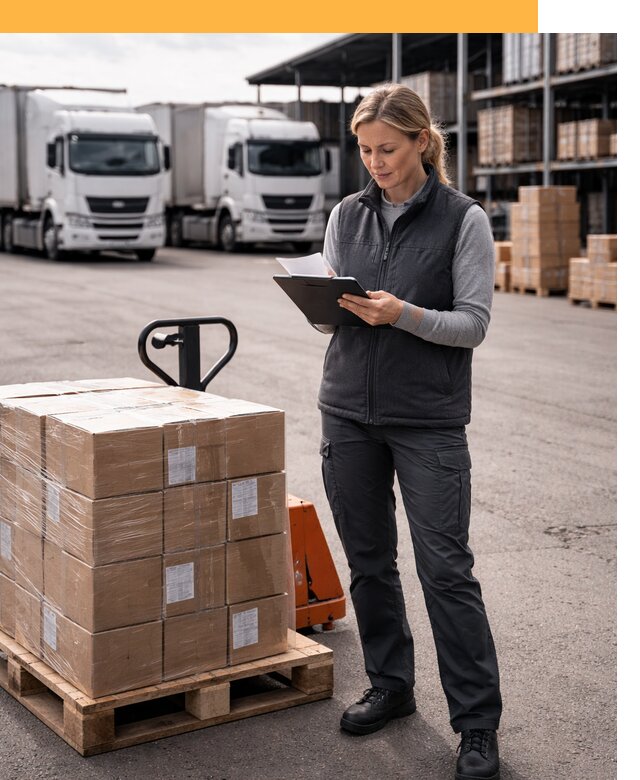 Доставка грузов из Европы к дверям клиента от 12631 руб