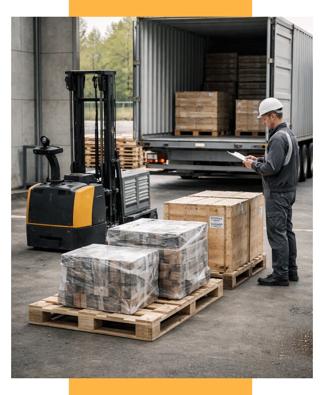 Доставка оборудования из Европы под ключ от 47367 р. | СетСервис-Дмд