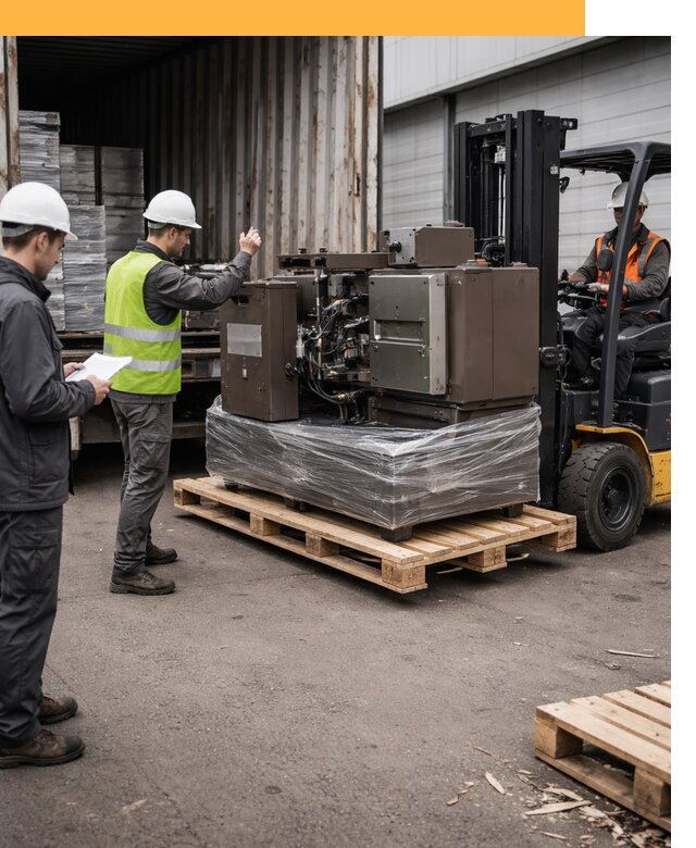 Доставка промышленного оборудования из Европы от 47367