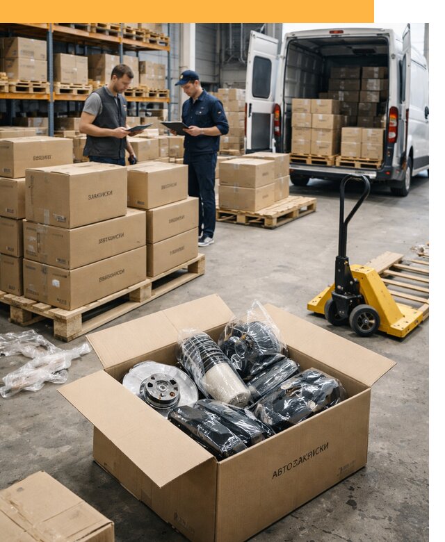 Доставка автозапчастей из Европы от 13158 руб быстро и надёжно