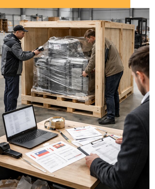 Доставка промышленного оборудования из США от 68419 руб