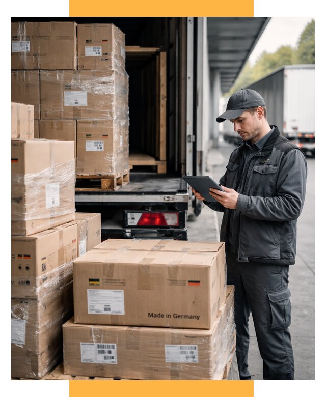 Доставка грузов из Германии от 47367 р. быстро - СетСервис-Дмд