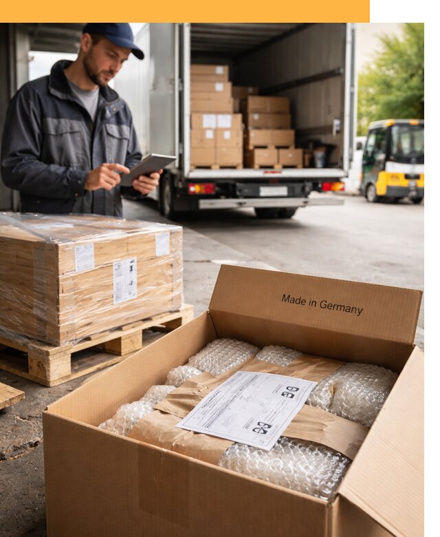Доставка грузов из Германии от 47367 руб с таможенным оформлением