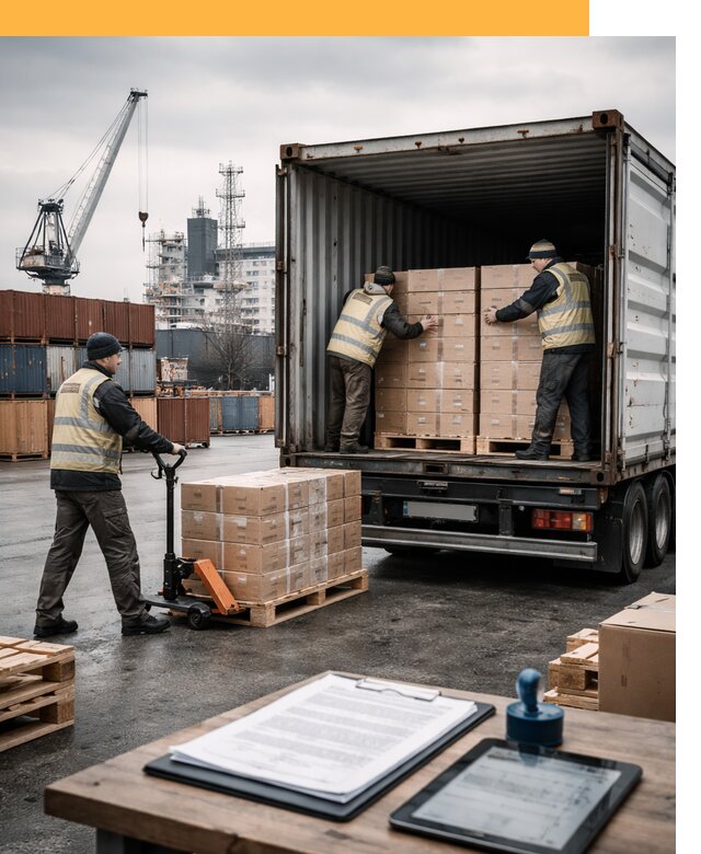 Доставка грузов из Латвии от 26315 руб, морская, авто, авиа