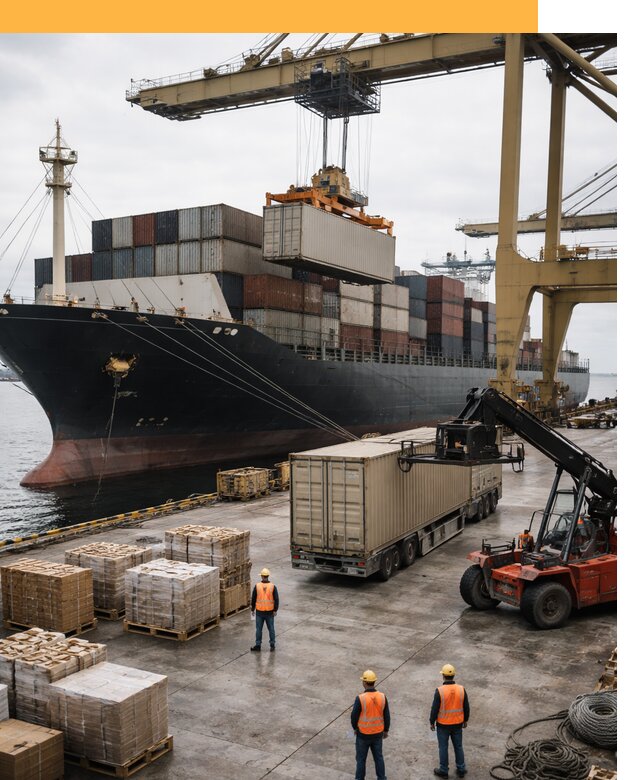 Морские перевозки из Индии: доставка FCL/LCL, таможня от 126312