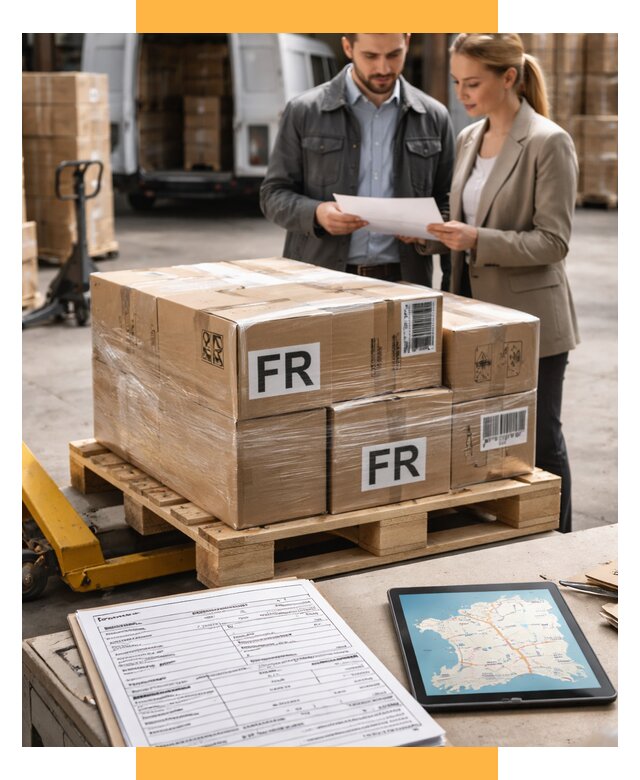 Доставка грузов в Францию от 26315 р., логистика СетСервис-Дмд