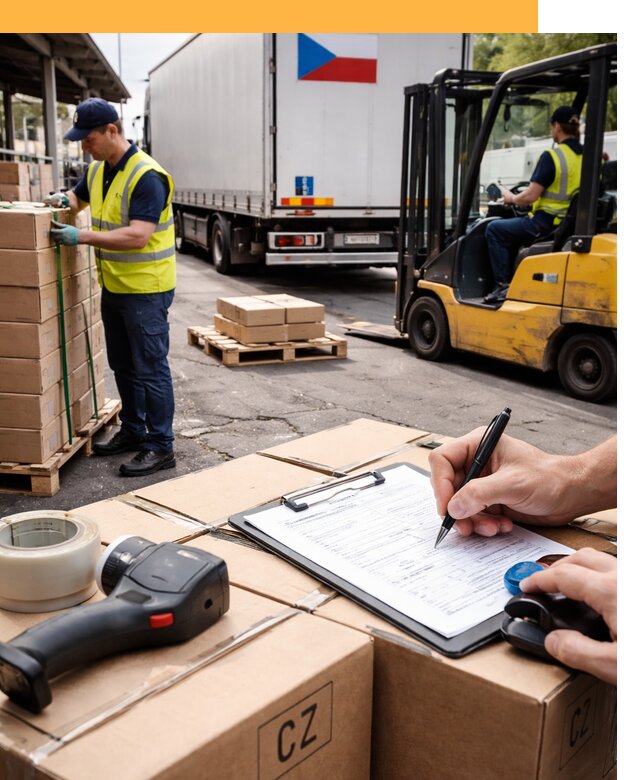 Доставка грузов в Чехию от 36841 руб, международные перевозки