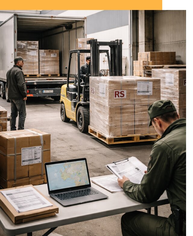 Доставка грузов в Сербию от 47367 руб, международные перевозки