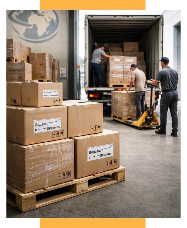 Доставка грузов в Израиль и экспорт от 47367 р. СетСервис-Дмд