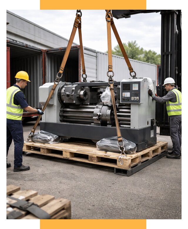 Перевозка станков и таможня от 63156 р. | СетСервис-Дмд логистика