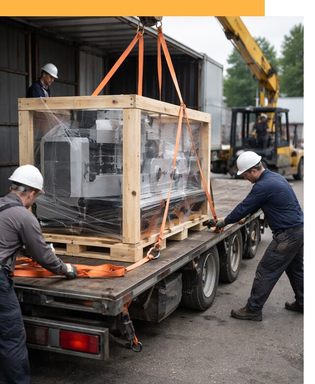 Международная перевозка станков любой сложности от 63156