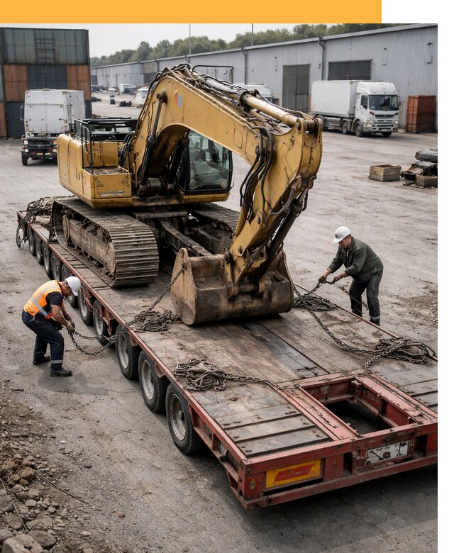 Перевозка спецтехники по России и миру от 47367 руб