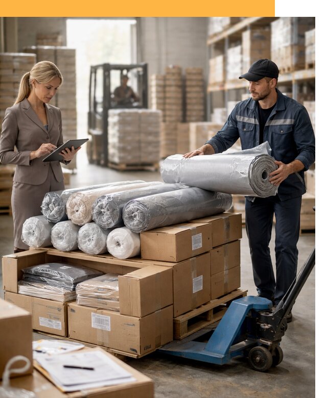 Перевозка текстиля по миру от 15789 руб. с таможней и страхованием