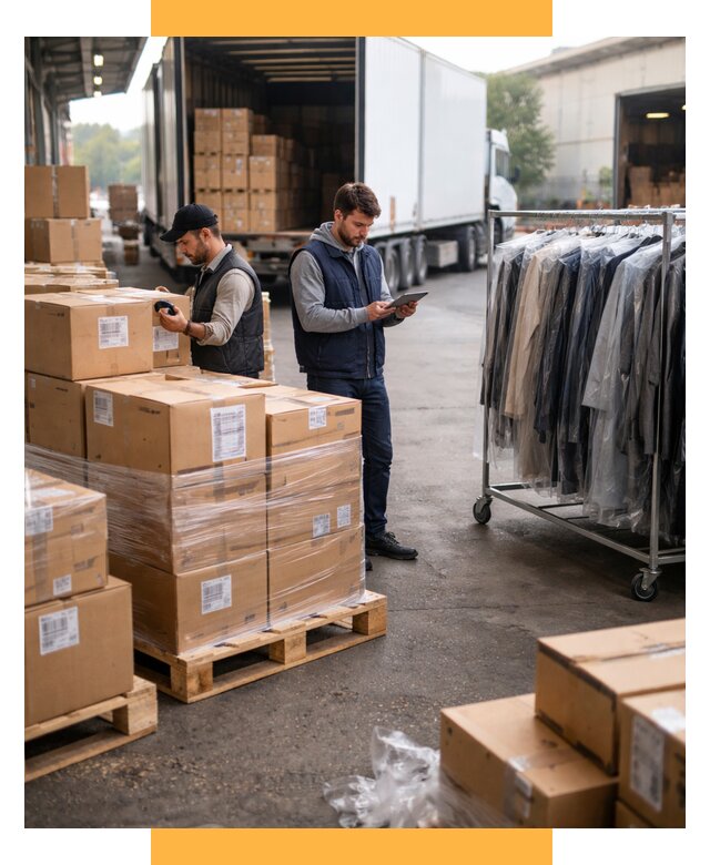 Перевозка и доставка одежды из Китая от 7895 р., СетСервис-Дмд