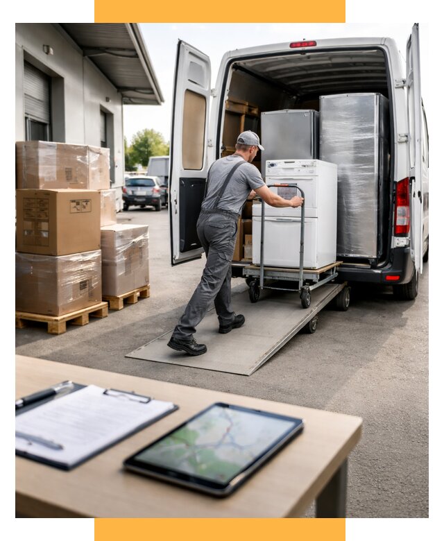 Перевозка бытовой техники от 6842 р. - логистика СетСервис-Дмд