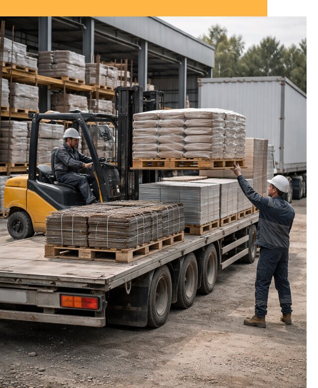 Перевозка строительных материалов по миру от 5789 руб