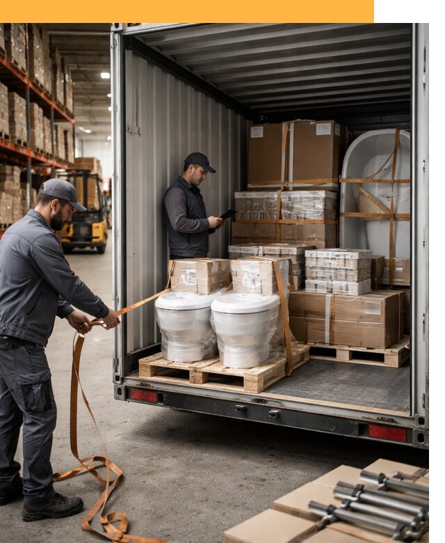 Перевозка сантехнического оборудования по России и миру от 1895