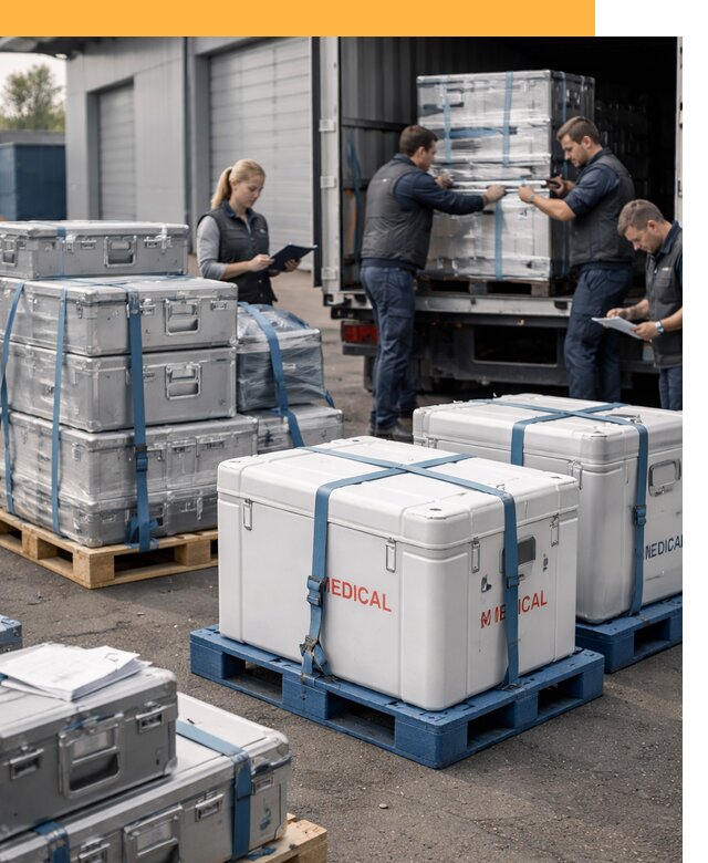 Перевозка медицинского оборудования по всему миру от 15789 руб