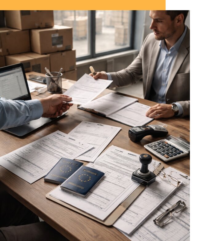 Таможенное оформление грузов из Европы от 8947 руб