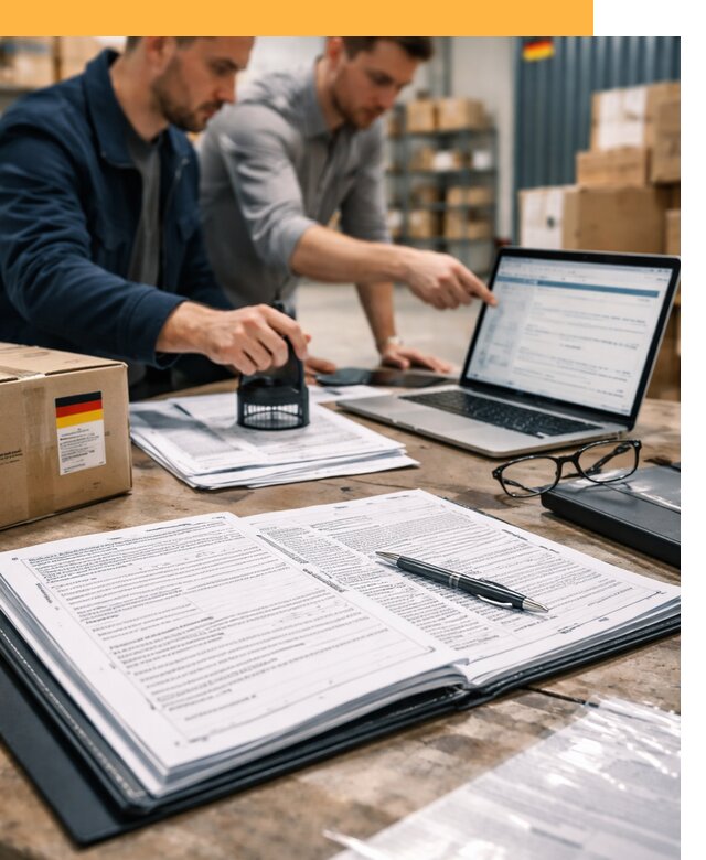 Таможенное оформление грузов из Германии от 9473 руб.