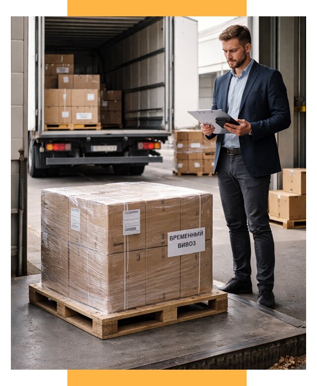 Временный вывоз товаров под ключ от 8421 р. | СетСервис-Дмд