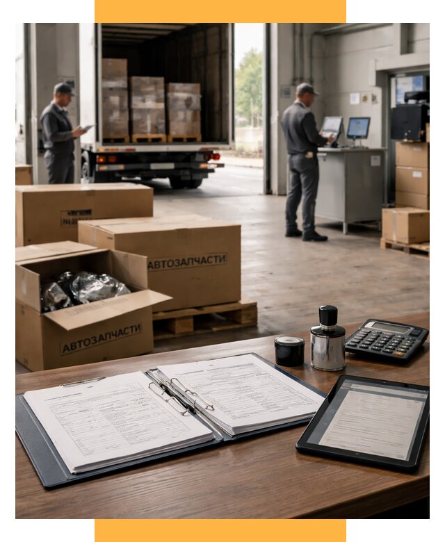 Таможенное оформление автозапчастей под ключ от 8947 р., СетСервис-Дмд