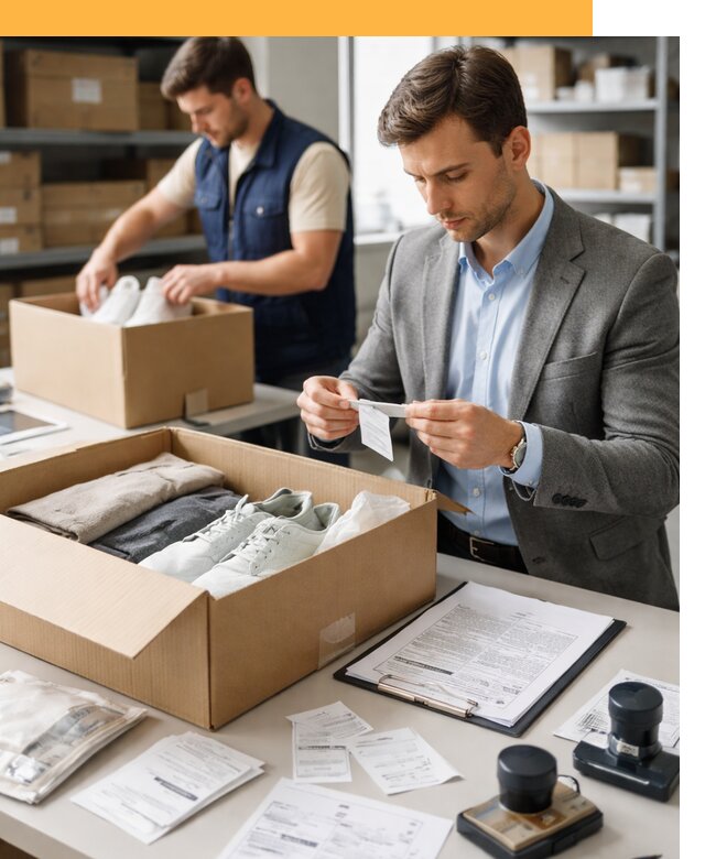 Таможенное оформление одежды и обуви по выгодной цене от 6842 руб