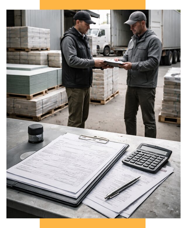 Таможенное оформление стройматериалов от 8947 р. | СетСервис-Дмд