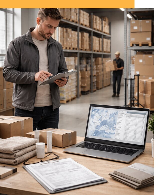 Закупка товаров в Европе под ключ: доставка, таможня от 7895 руб